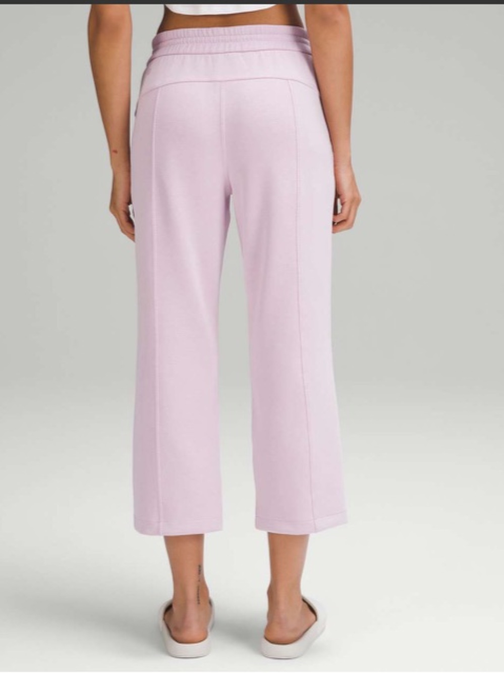 Lululemon Softstreme High-Rise Straight Leg Cropped Pant.